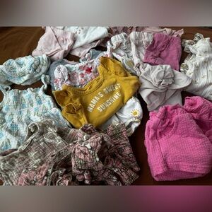 Baby girl Warm Weather Clothes, 0-3 month size